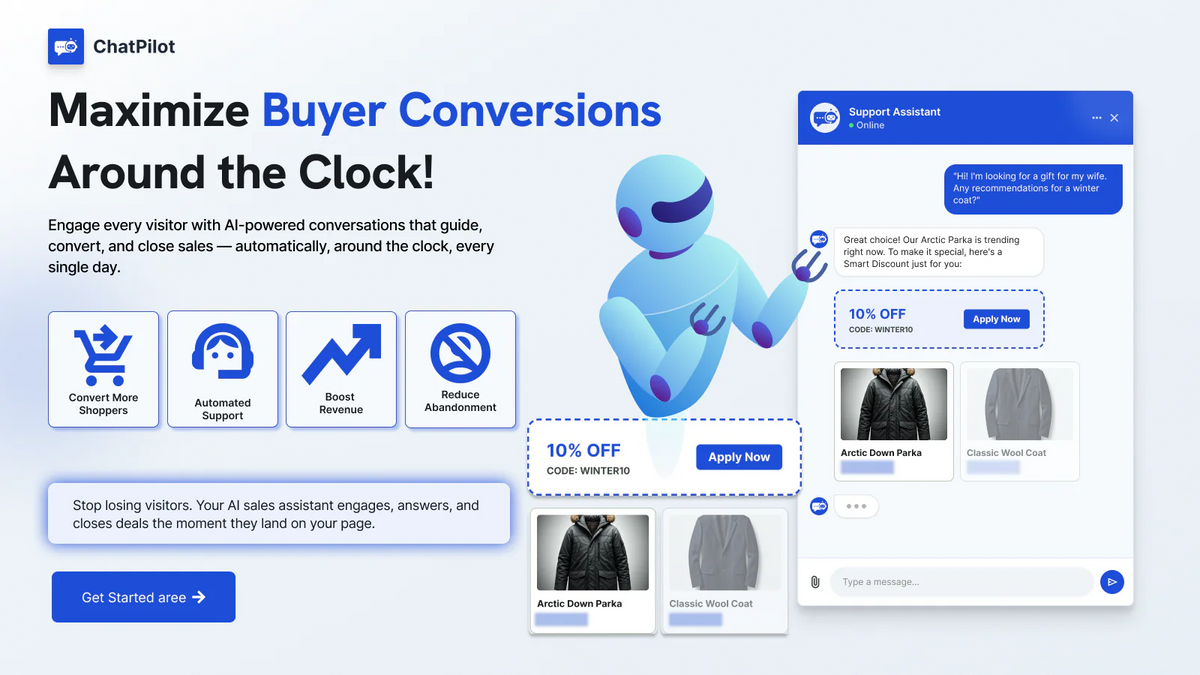 ChatPilot‑ AI sales bot Upsell