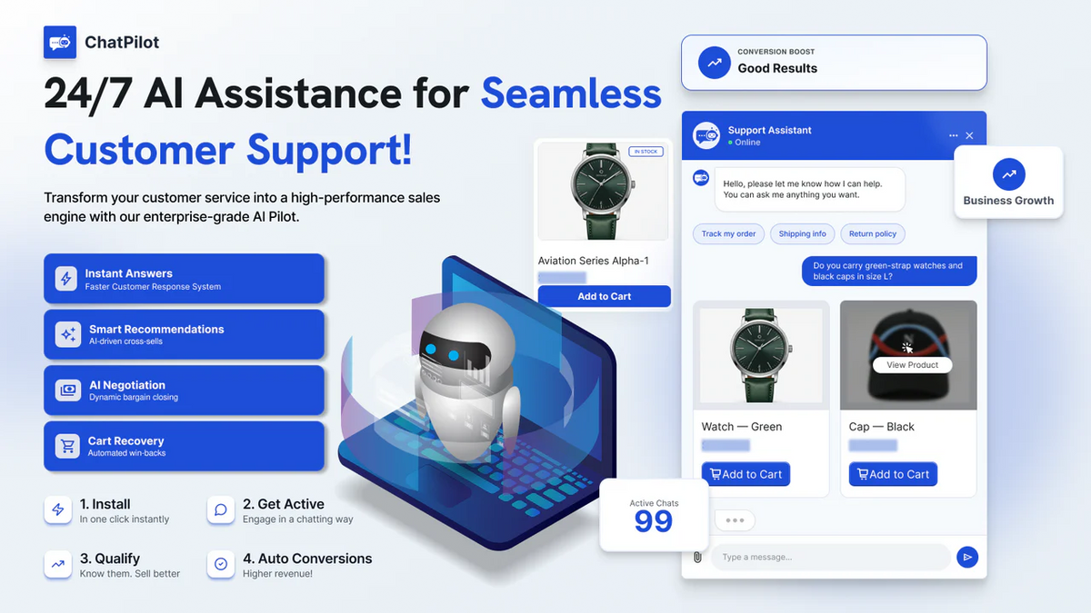 ChatPilot‑ AI sales bot Upsell